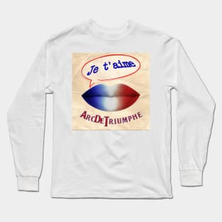 FRENCH KISS JETAIME ARC DE TRIUMPHE Long Sleeve T-Shirt